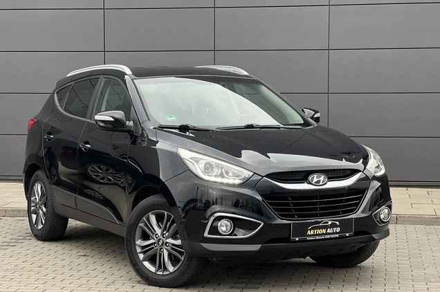 Hyundai ix35 cena 42900 przebieg: 237000, rok produkcji 2014 z Ogrodzieniec małe 781